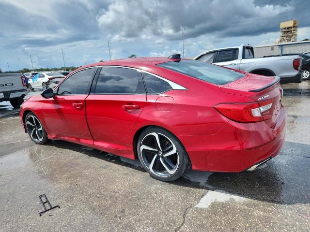 1HGCV2F3XMA022424 - 2021 HONDA ACCORD SPORT RED photo 2