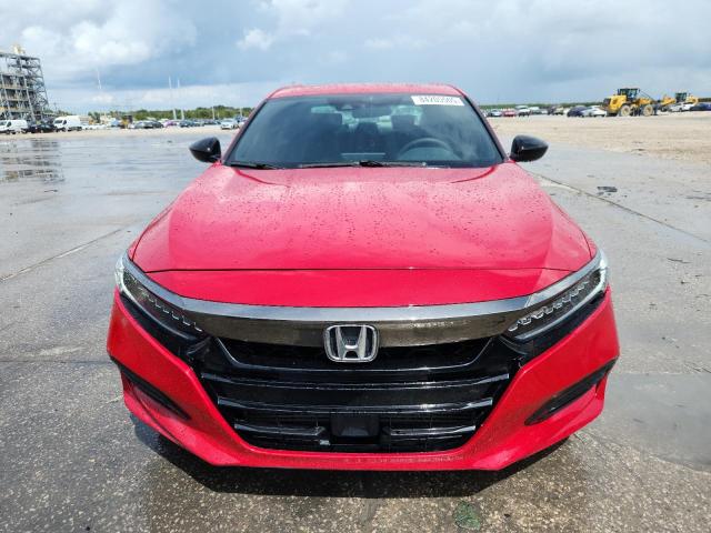 1HGCV2F3XMA022424 - 2021 HONDA ACCORD SPORT RED photo 5
