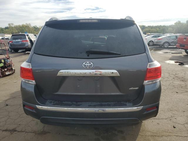 5TDBK3EH5BS079121 - 2011 TOYOTA HIGHLANDER BASE ნაცრისფერი ფოტო 6