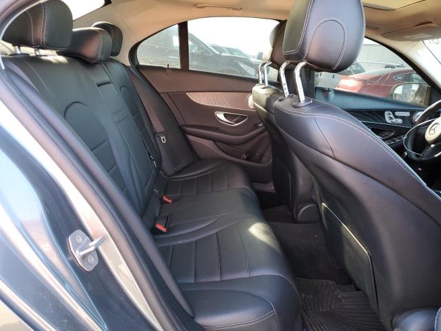 55SWF4KBXHU201205 - 2017 MERCEDES-BENZ C 300 4MATIC GRAY photo 10
