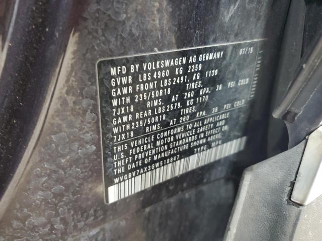 WVGBV7AX3GW518847 - 2016 VOLKSWAGEN TIGUAN S CHARCOAL photo 14