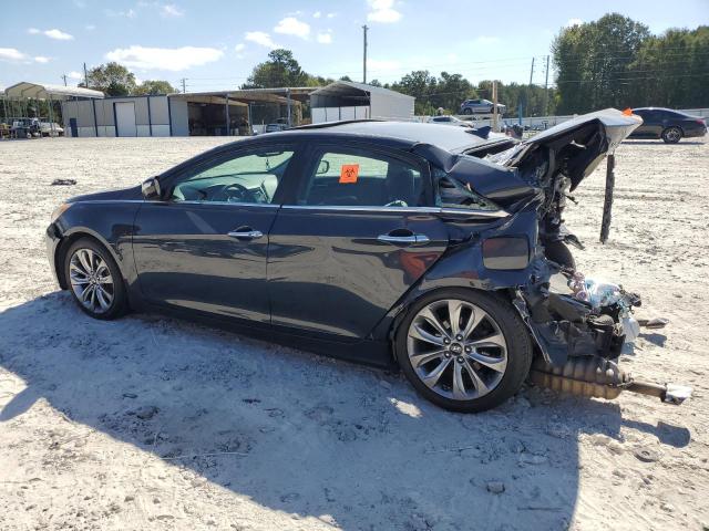 5NPEC4AB4BH184028 - 2011 HYUNDAI SONATA SE BLUE photo 2