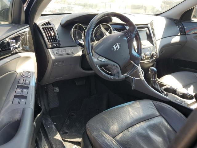 5NPEC4AB4BH184028 - 2011 HYUNDAI SONATA SE BLUE photo 8