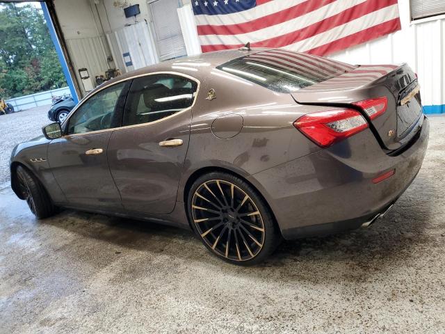 ZAM57RTA5E1099695 - 2014 MASERATI GHIBLI S Қоңыр фото 2