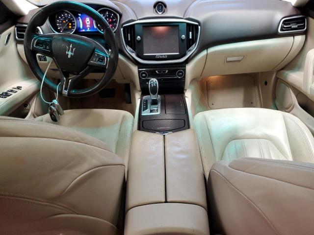 ZAM57RTA5E1099695 - 2014 MASERATI GHIBLI S Қоңыр фото 8
