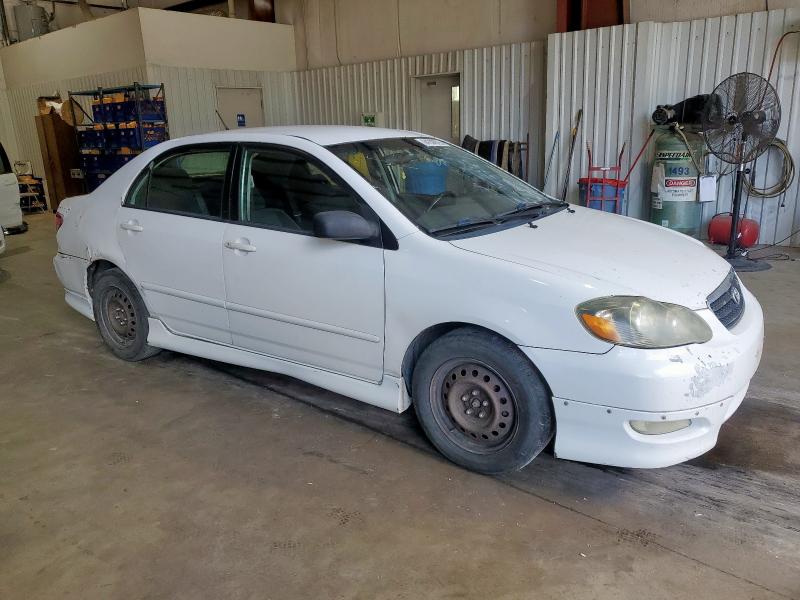 1NXBR32E35Z419643 - 2005 TOYOTA COROLLA CE WHITE photo 4