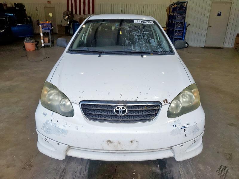 1NXBR32E35Z419643 - 2005 TOYOTA COROLLA CE WHITE photo 5