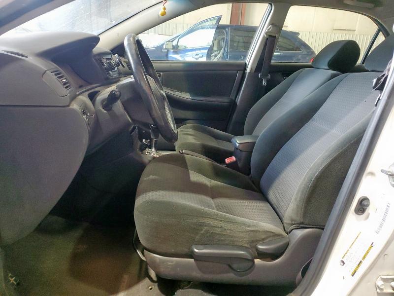 1NXBR32E35Z419643 - 2005 TOYOTA COROLLA CE WHITE photo 7