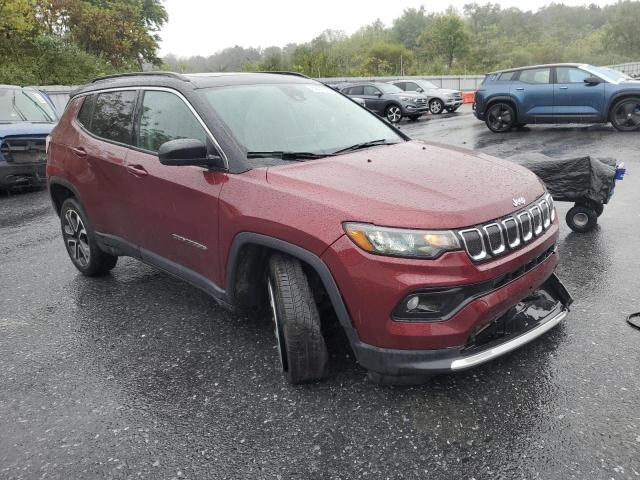 3C4NJDCB8NT225929 - 2022 JEEP COMPASS LIMITED BURGUNDY photo 4