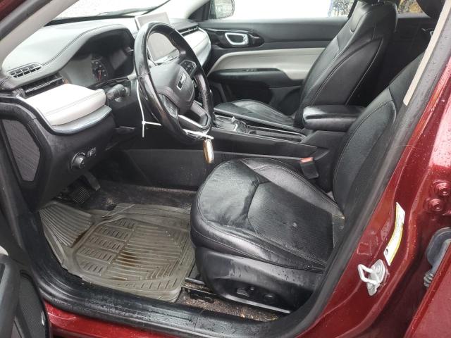 3C4NJDCB8NT225929 - 2022 JEEP COMPASS LIMITED BURGUNDY photo 7