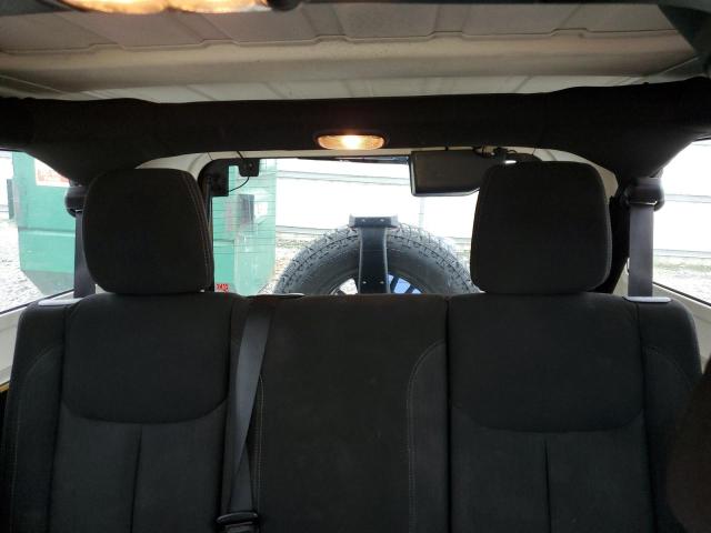 1C4BJWEG0DL629549 - 2013 JEEP WRANGLER UNLIMITED SAHARA YELLOW photo 10