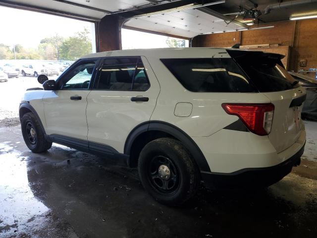 1FM5K8AB7NGB76763 - 2022 FORD EXPLORER POLICE INTERCEPTOR WHITE photo 2