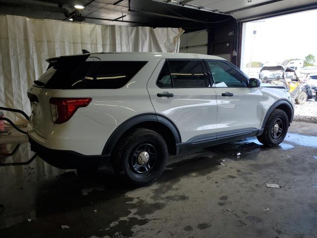 1FM5K8AB7NGB76763 - 2022 FORD EXPLORER POLICE INTERCEPTOR WHITE photo 3
