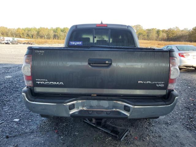 5TFJU4GN5DX050231 - 2013 TOYOTA TACOMA DOUBLE CAB PRERUNNER GRAY photo 6