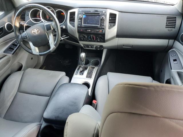 5TFJU4GN5DX050231 - 2013 TOYOTA TACOMA DOUBLE CAB PRERUNNER GRAY photo 8