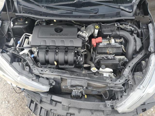 3N1AB7AP7KY377259 - 2019 NISSAN SENTRA S შავი ფოტო 11