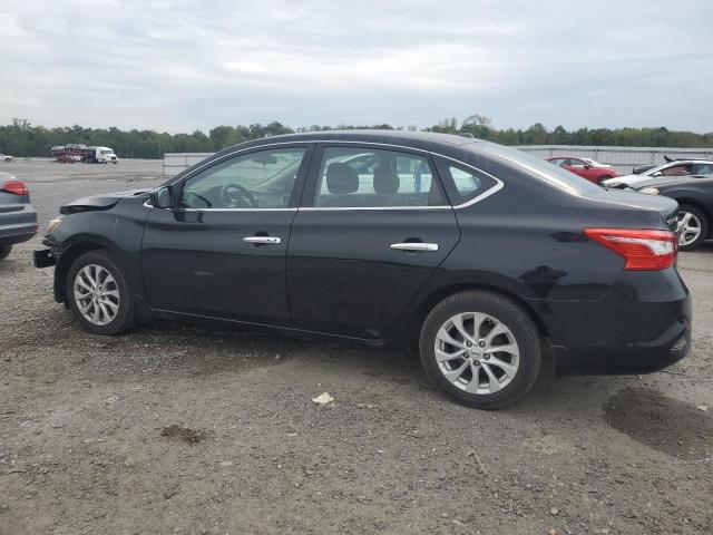 3N1AB7AP7KY377259 - 2019 NISSAN SENTRA S შავი ფოტო 2