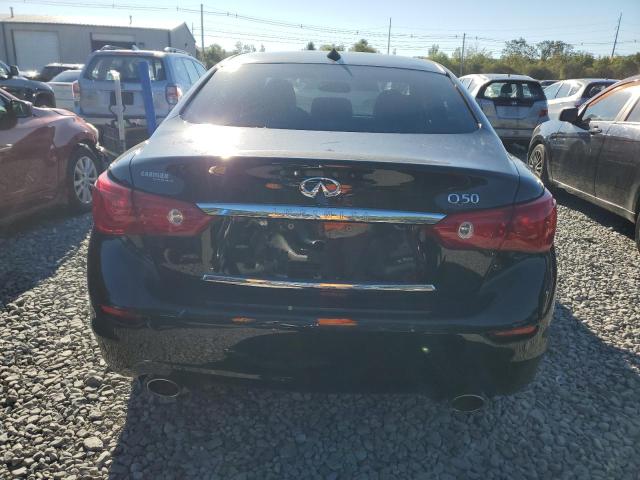JN1BV7AP9FM340783 - 2015 INFINITI Q50 BASE BLACK photo 6