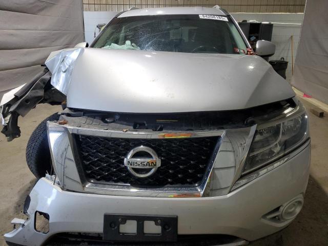 5N1AR2MMXEC666531 - 2014 NISSAN PATHFINDER S SILVER photo 5