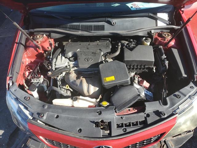 4T1BF1FK3EU804522 - 2014 TOYOTA CAMRY L RED photo 11