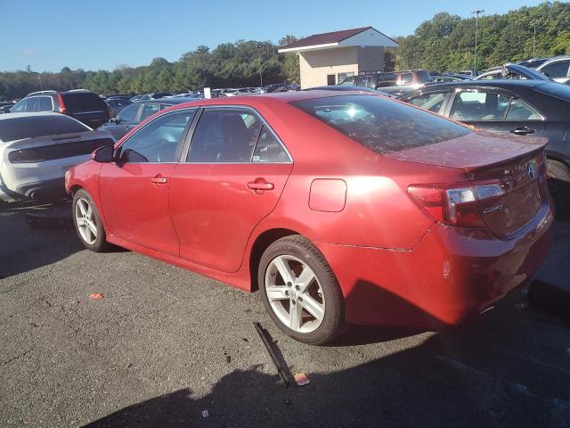4T1BF1FK3EU804522 - 2014 TOYOTA CAMRY L RED photo 2