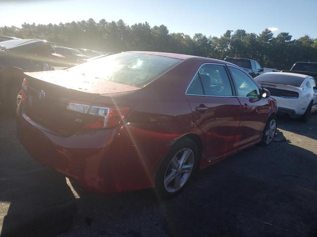 4T1BF1FK3EU804522 - 2014 TOYOTA CAMRY L RED photo 3
