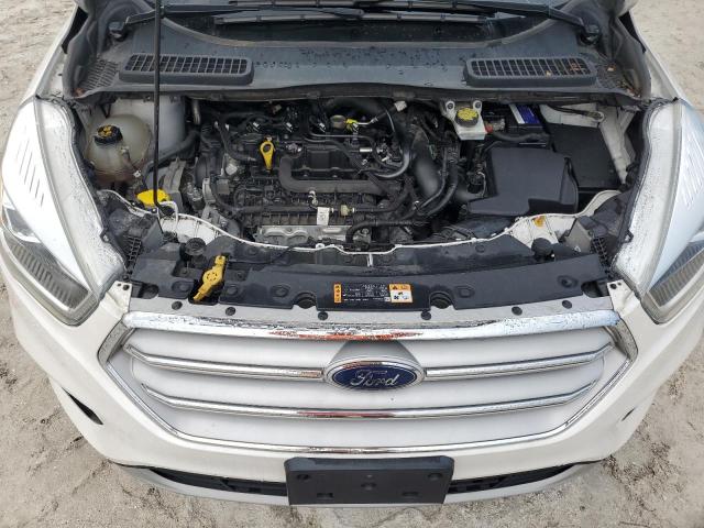 1FMCU9HD6JUB42811 - 2018 FORD ESCAPE SEL თეთრი ფოტო 12