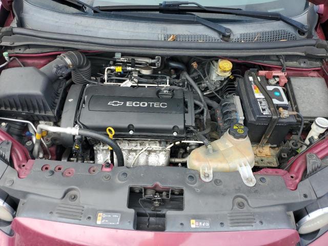 1G1JC6SH4E4108552 - 2014 CHEVROLET SONIC LT PURPLE photo 11