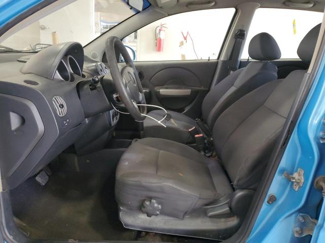 KL1TG66636B651070 - 2006 CHEVROLET AVEO LT ლურჯი ფოტო 7