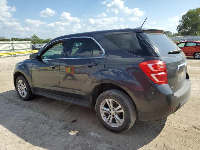 2GNFLEEK6G6118118 - 2016 CHEVROLET EQUINOX LS GRAY photo 2