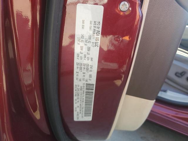 2C4RC1DG9HR811583 - 2017 CHRYSLER PACIFICA TOURING 勃艮第红 照片 13