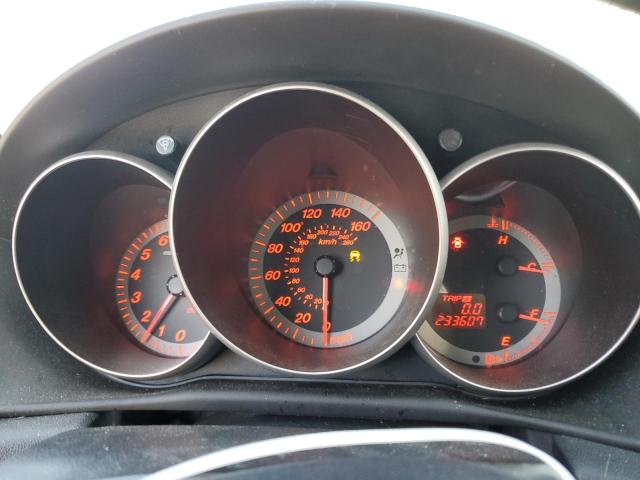 JM1BK34M381858537 - 2008 MAZDA SPEED 3 GRAY photo 9