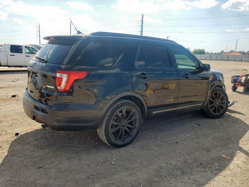 1FM5K7DH8JGB88862 - 2018 FORD EXPLORER XLT Noir photo 3