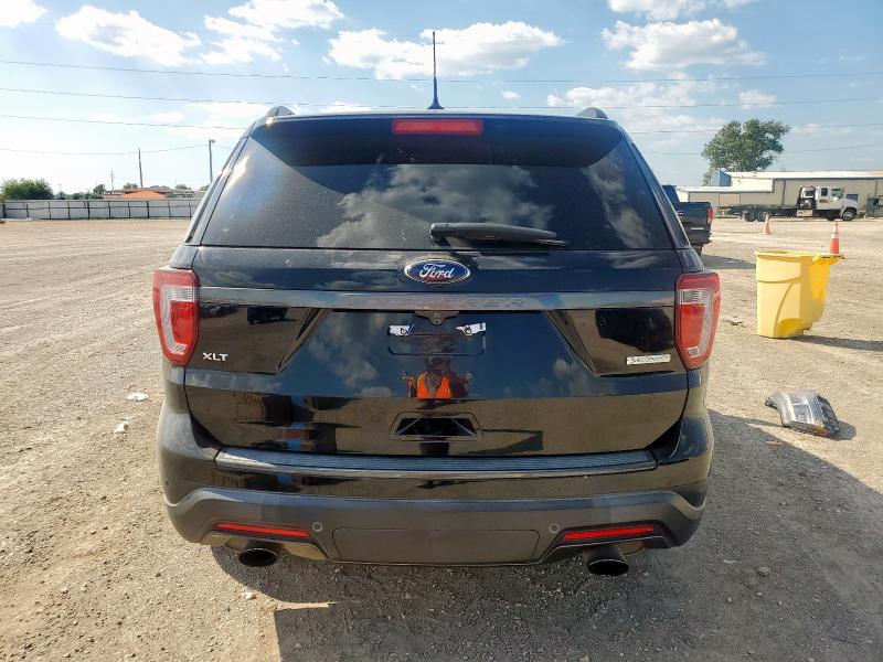 1FM5K7DH8JGB88862 - 2018 FORD EXPLORER XLT Noir photo 6