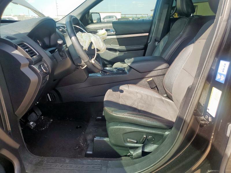 1FM5K7DH8JGB88862 - 2018 FORD EXPLORER XLT Noir photo 7