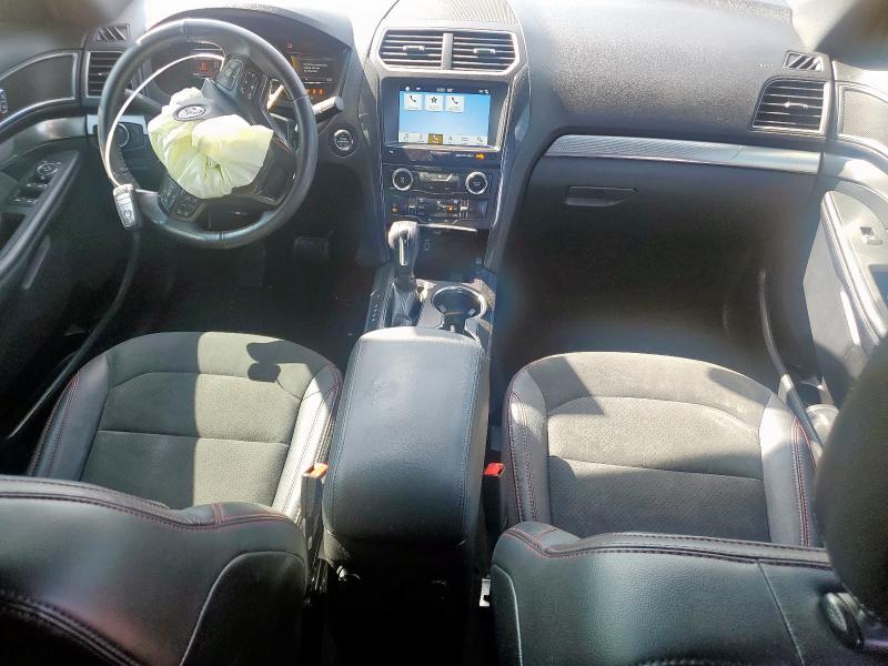 1FM5K7DH8JGB88862 - 2018 FORD EXPLORER XLT Noir photo 8