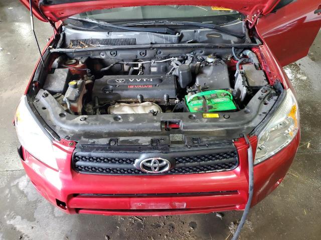 JTMBD33V585192617 - 2008 TOYOTA RAV4 RED photo 12