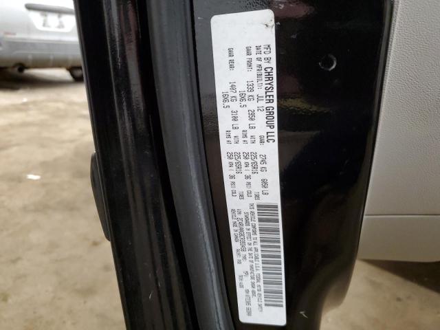 2C4RVAAG8CR393458 - 2012 VOLKSWAGEN ROUTAN S BLACK photo 13