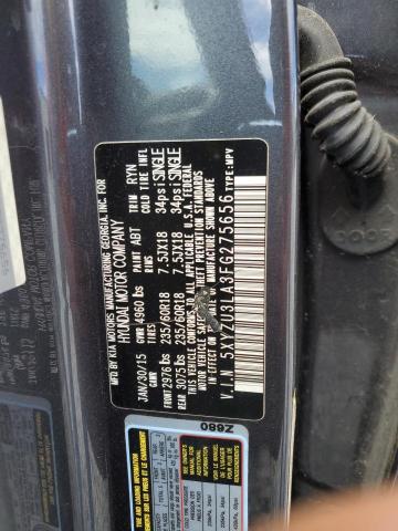 5XYZU3LA3FG275656 - 2015 HYUNDAI SANTA FE SPORT GRAY photo 13