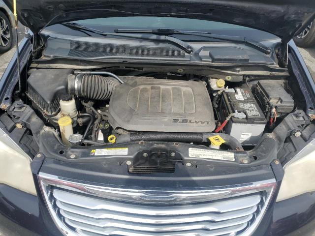 2A4RR5DG5BR604583 - 2011 CHRYSLER TOWN & COU TOURING ლურჯი ფოტო 12