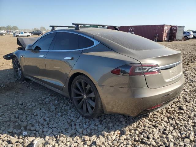 5YJSA1E25GF137808 - 2016 TESLA MODEL S ვერცხლისფერი ფოტო 2