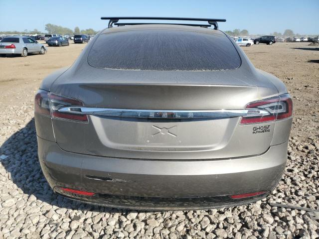 5YJSA1E25GF137808 - 2016 TESLA MODEL S ვერცხლისფერი ფოტო 6