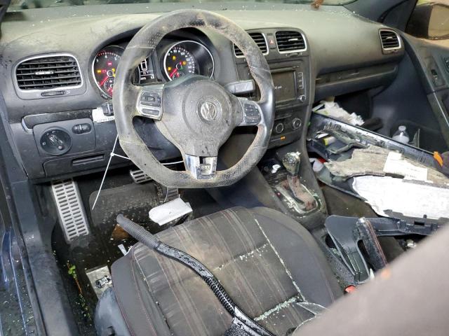 WVWHD7AJ0DW127339 - 2013 VOLKSWAGEN GOLF GRAY photo 8