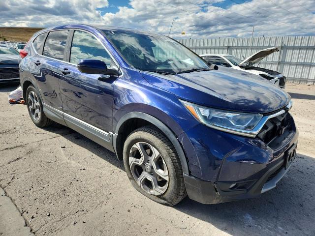 7FARW2H53JE041604 - 2018 HONDA CR-V EX ლურჯი ფოტო 4