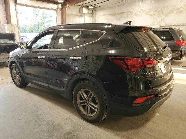 5NMZUDLB0JH100441 - 2018 HYUNDAI SANTA FE S BLACK photo 2