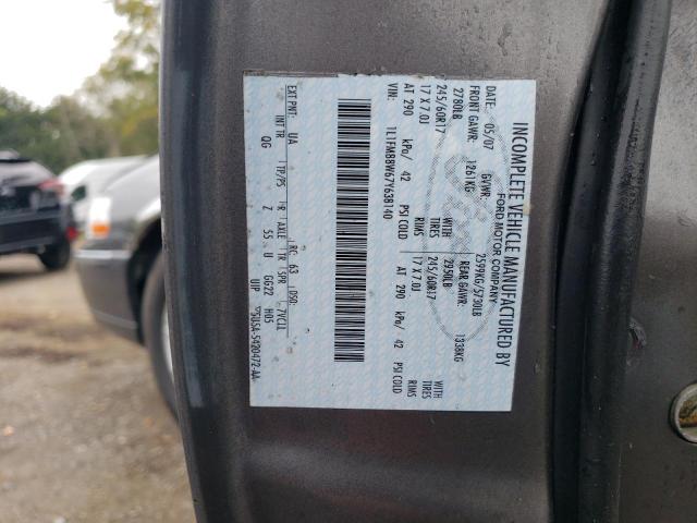 1L1FM88W67Y638140 - 2007 LINCOLN TOWN CAR EXECUTIVE GRAY photo 13