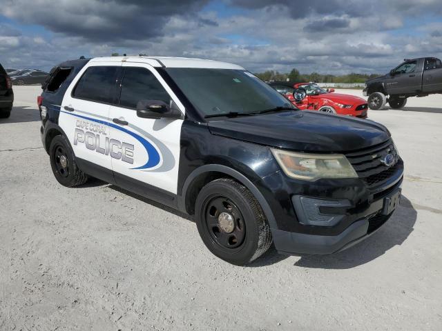1FM5K8AR8GGC26327 - 2016 FORD EXPLORER POLICE INTERCEPTOR 黑色 照片 4