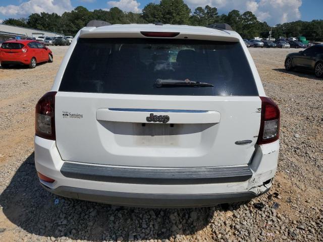 1C4NJCEA7GD615038 - 2016 JEEP COMPASS LATITUDE WHITE photo 6