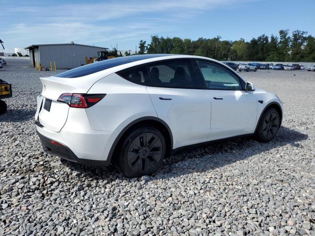 7SAYGDED3SA378674 - 2025 TESLA MODEL Y Biały zdjęcie 3