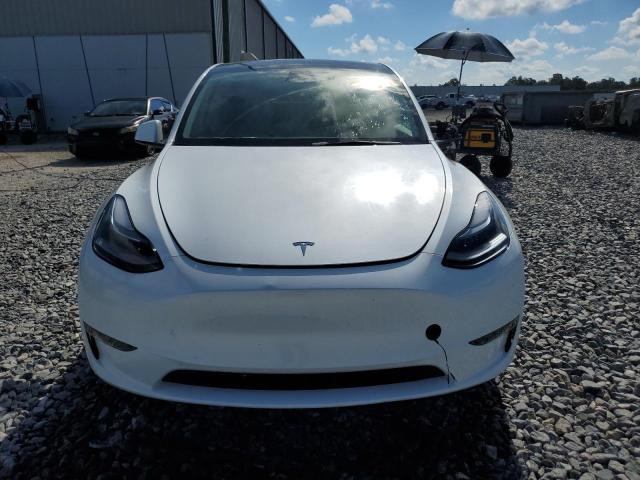 7SAYGDED3SA378674 - 2025 TESLA MODEL Y Biały zdjęcie 5